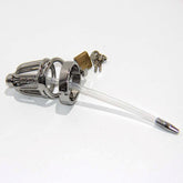 Pisser Steel Chastity Cage